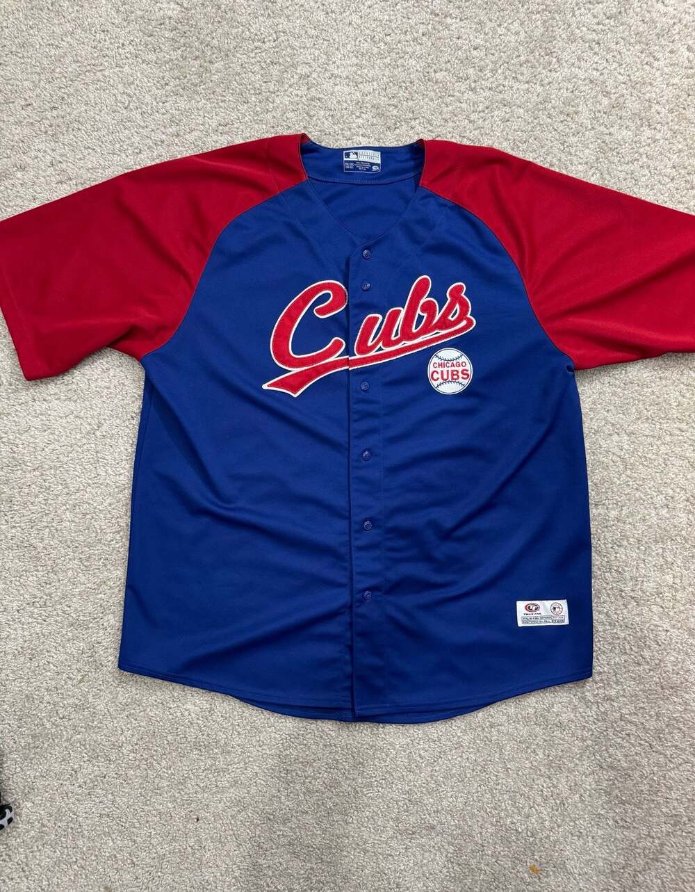 True Fan MLB Chicago Cubs Baseball Jersey Size 2XL